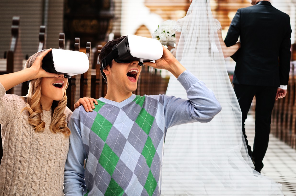 Why VR is a superior choice for covering weddings.